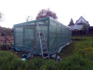 How to build a greenhouse: covered greenhouse