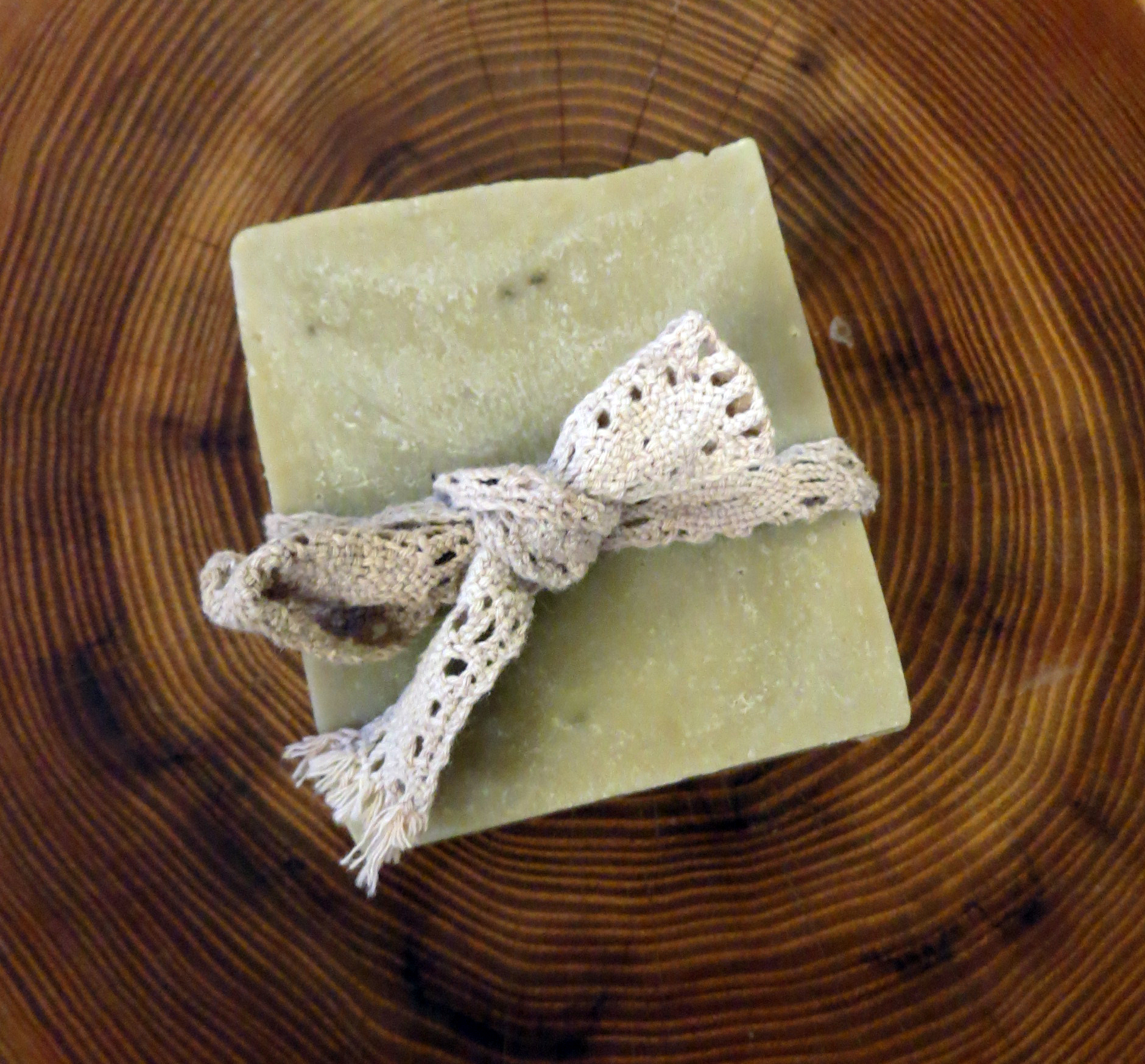 Green mint soap
