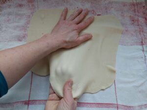 Pull dough