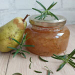 Rosemary pear jam