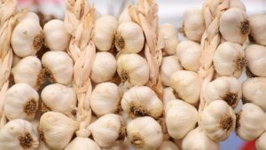 braided garlic