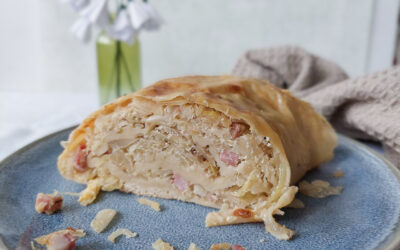 Bavarian Sauerkraut Strudel Recipe (Easy & Authentic)